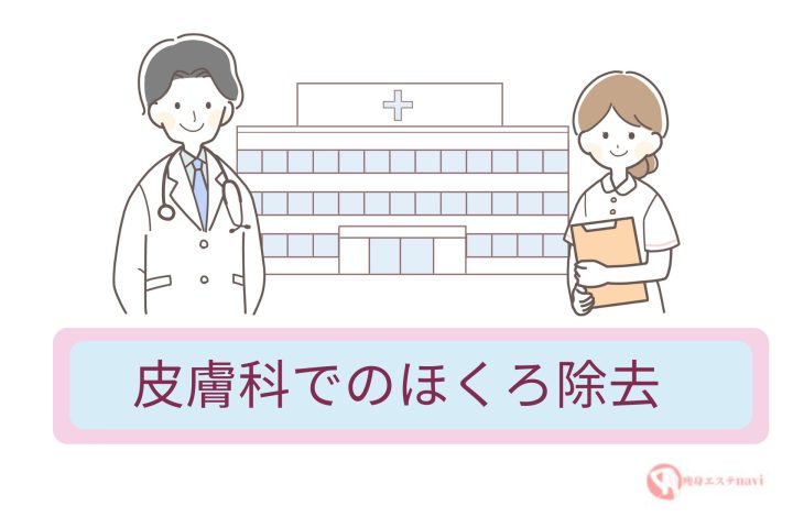 ほくろ除去は皮膚科と美容外科どっち?