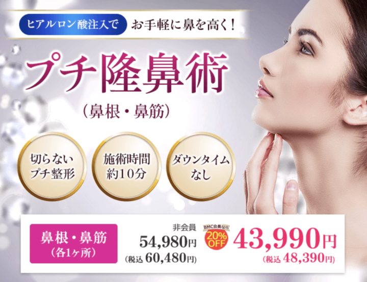 品川美容外科　東京　ヒアルロン酸 