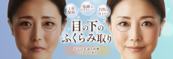 品川スキンクリニック　クマ取り