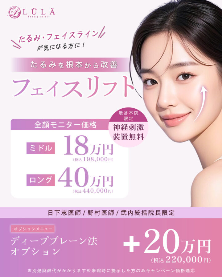 ルラ フェイスリフト