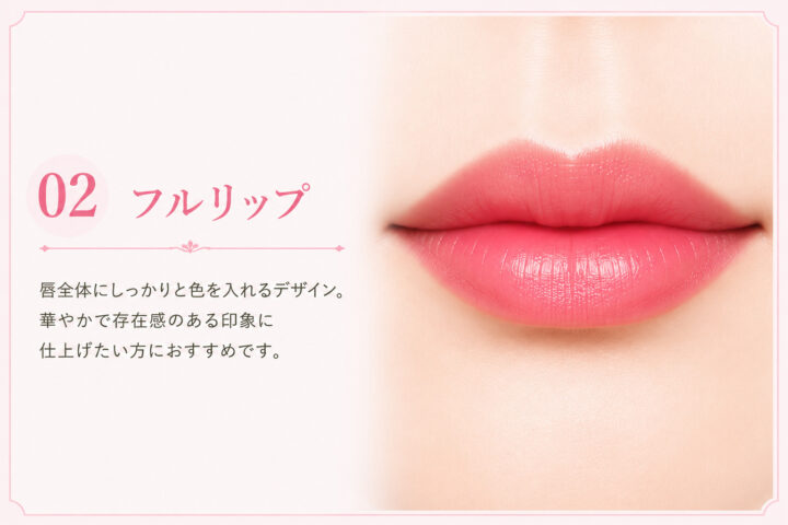 リップアートメイク フルリップ