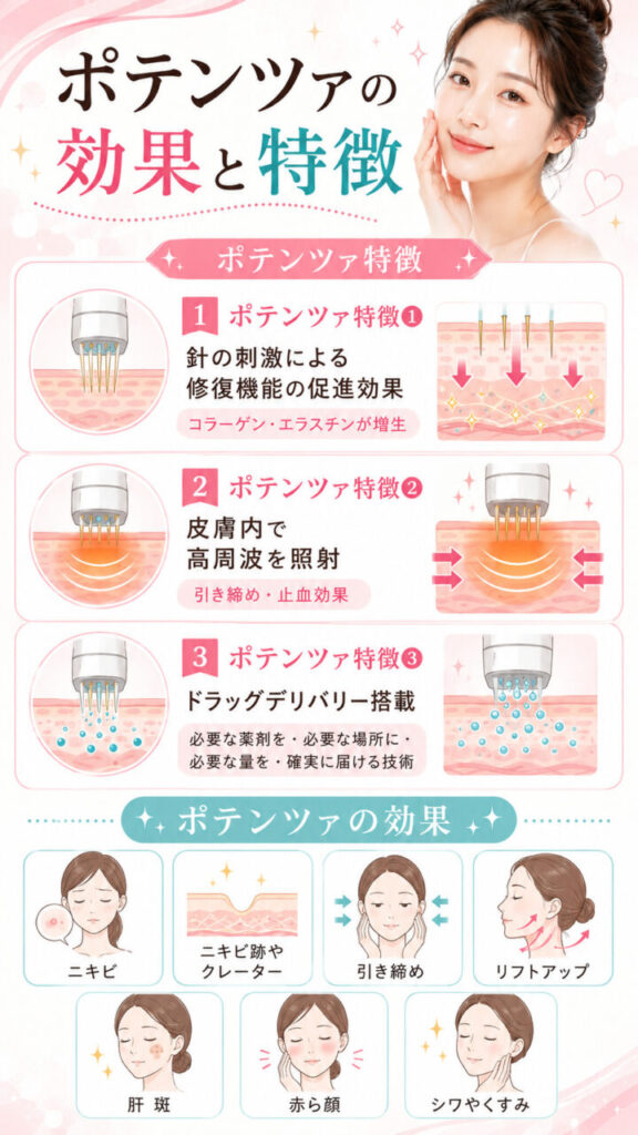 ポテンツァ特徴と効果