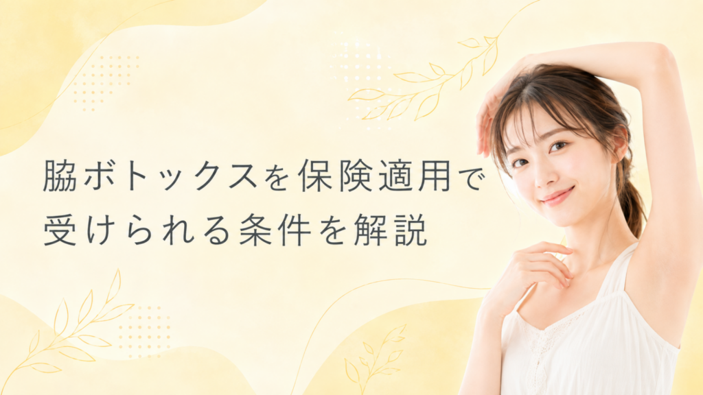 脇ボトックス 岐阜