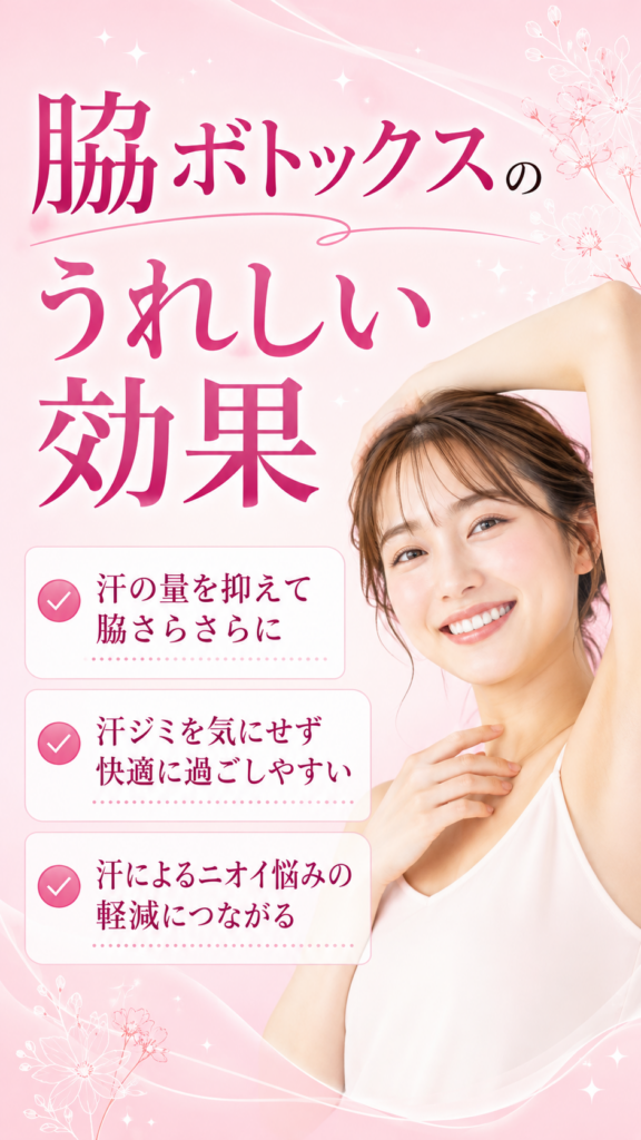 脇ボトックス 熊本